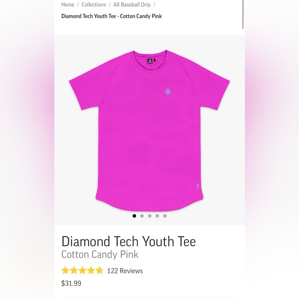 Diamond Tech YOUTH BL101 Tee